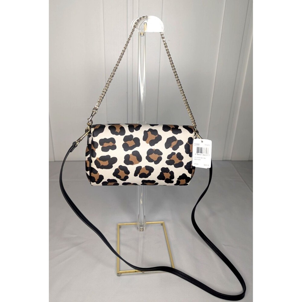 Coach Leopard (Ocelot) Print Mini Ruby Crossbody … - image 7